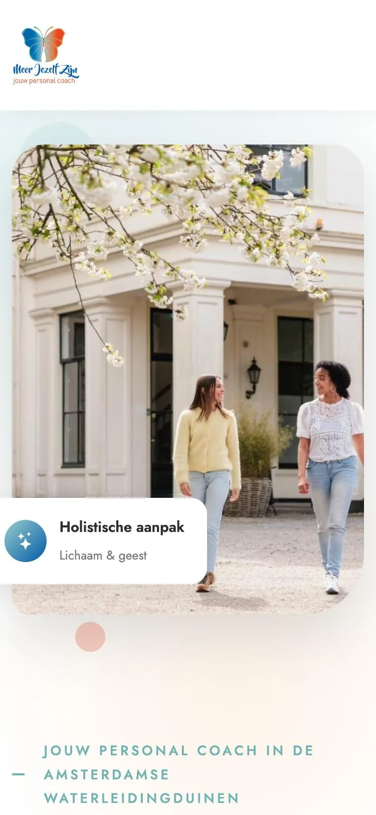 Meer jezelf zijn, mobiele weergave